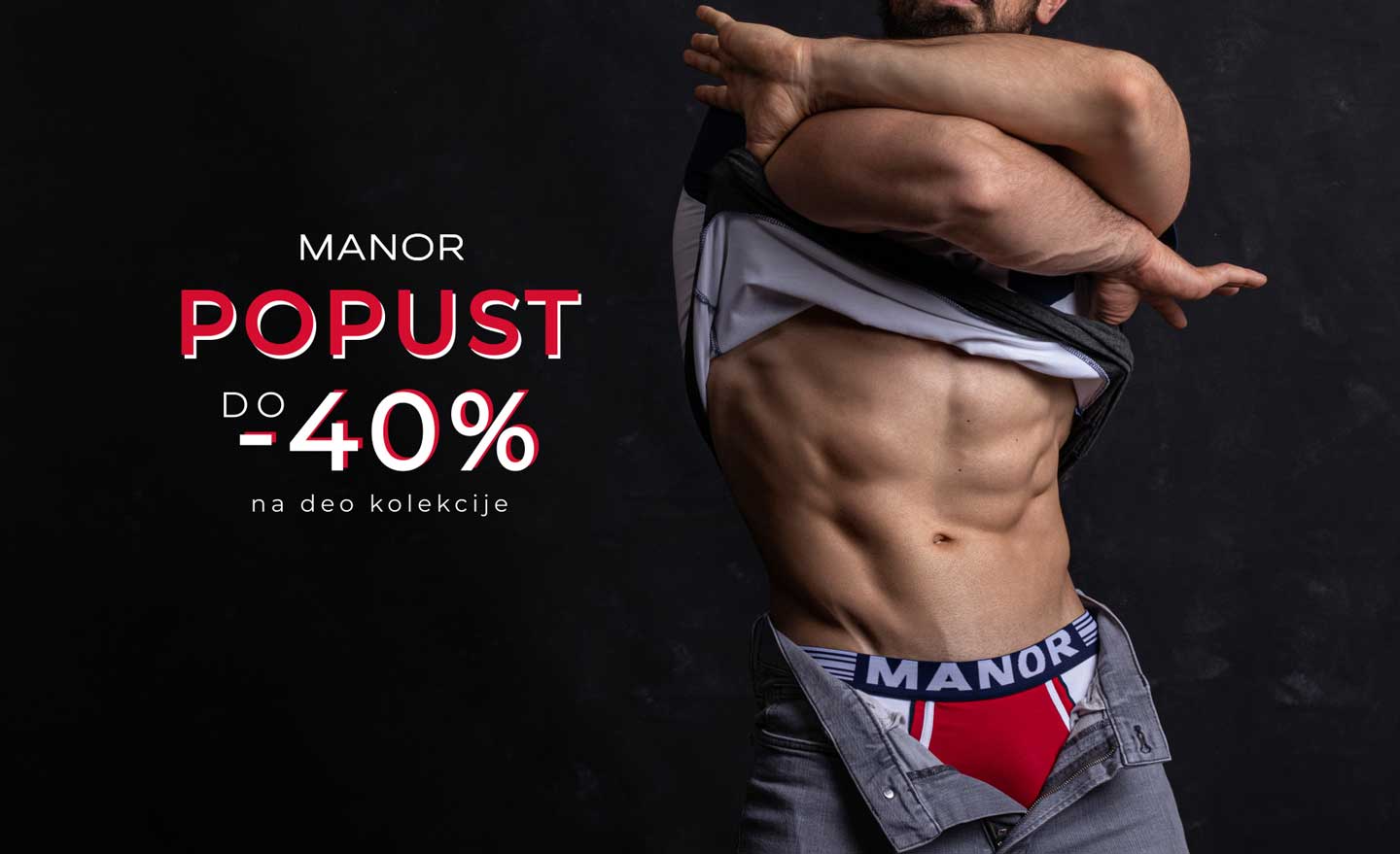 Manor underwear donji veš akcija popust do 40 posto