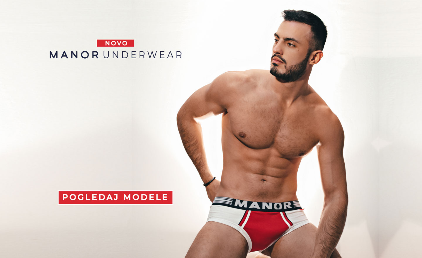 Beli slip Manor underwear Naslovna