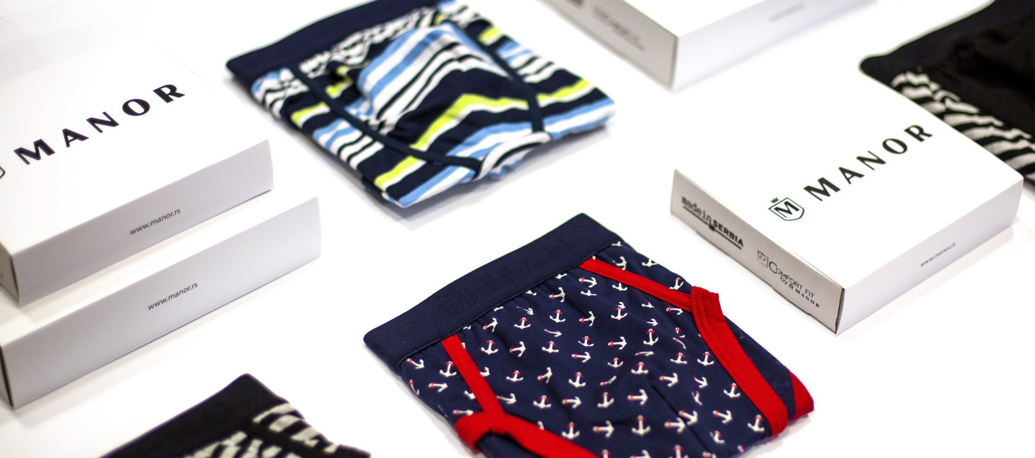 Manor underwear muške bokserice