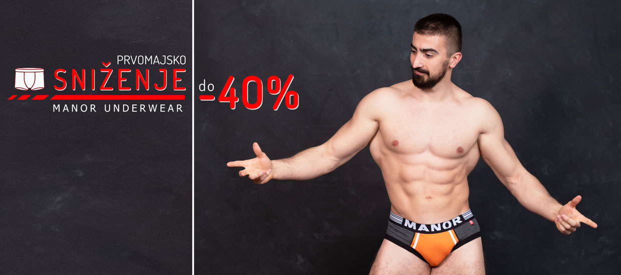 Manor underwear muški slip donji veš