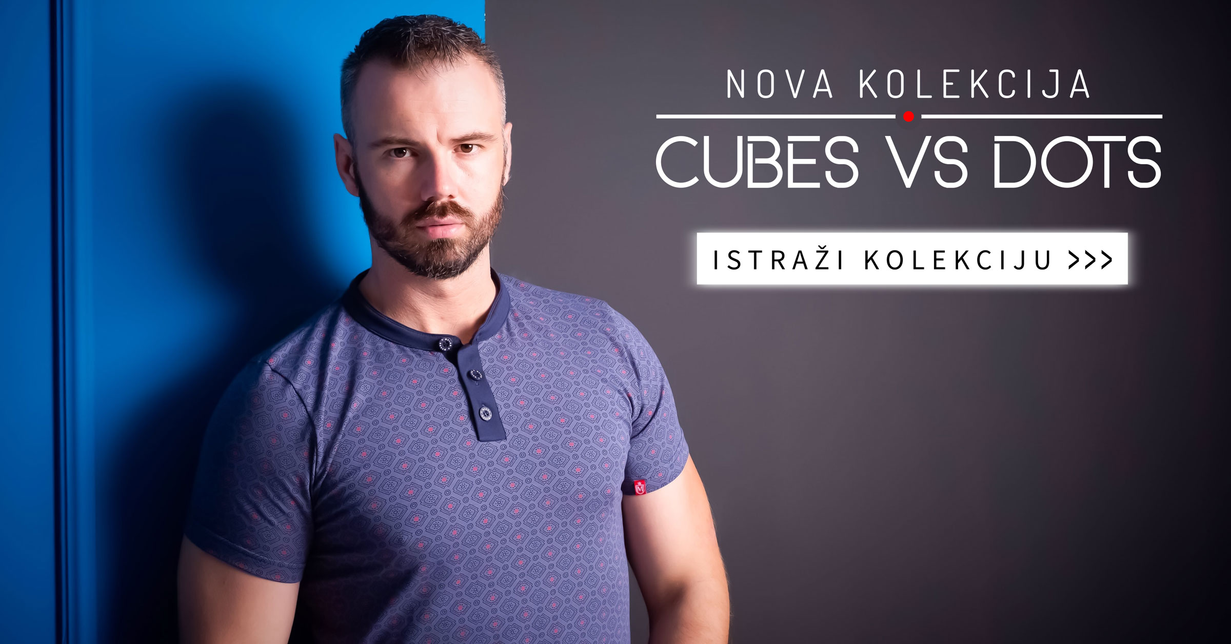 Manor underwear donji veš Cubes VS Dots kolekcija