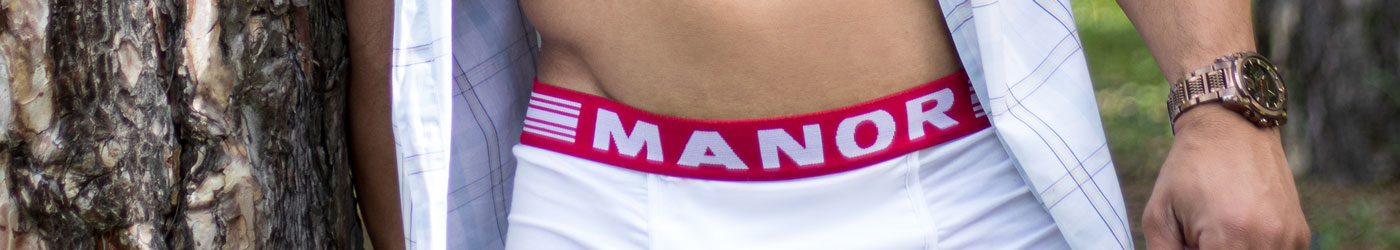 Manor underwear bele muške bokserice Izaberi svoj model