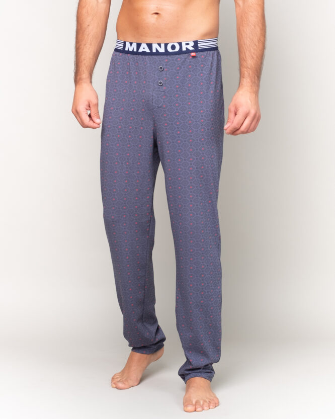 Manor underwear Cubes VS Dots muška pidžama sa dezenom