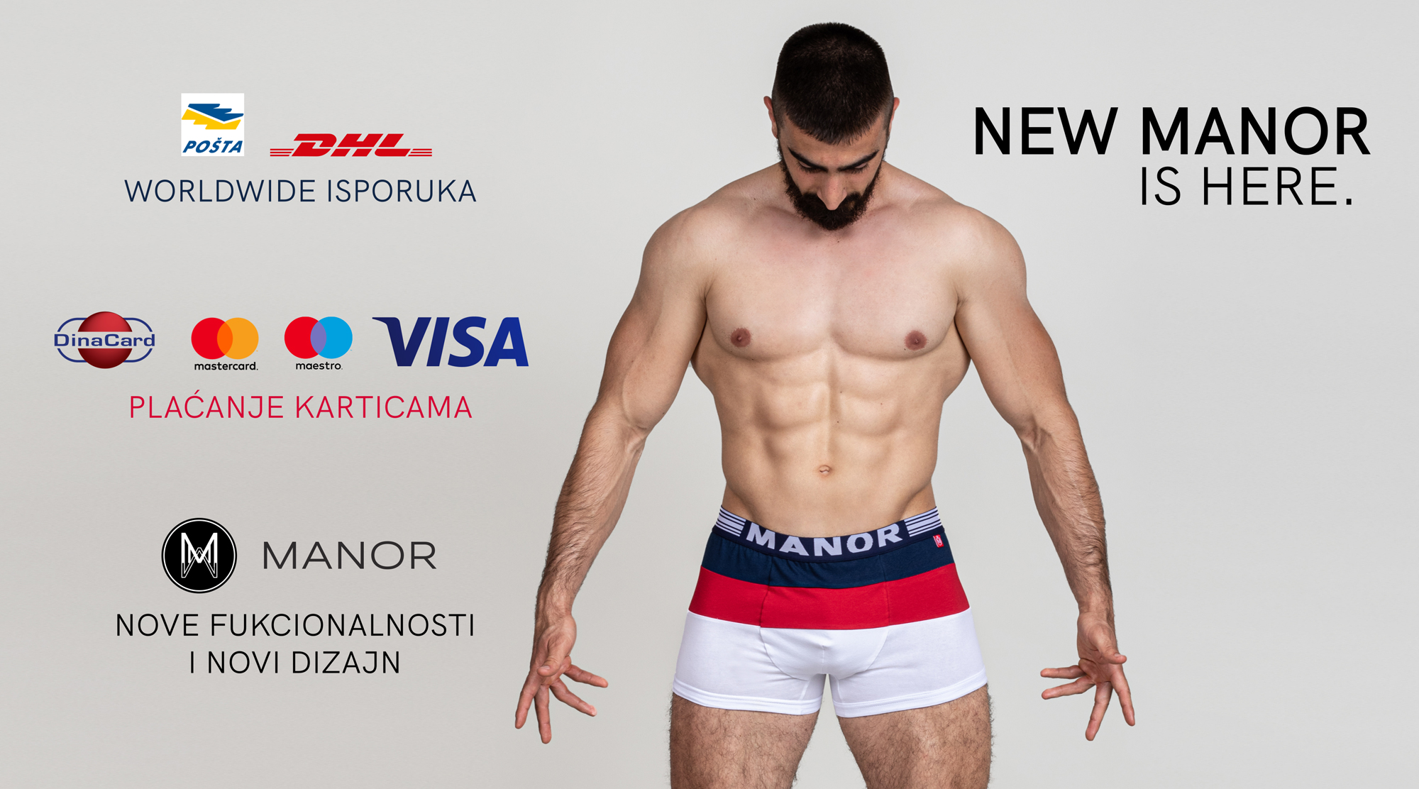 Manor underwear Novi web shop