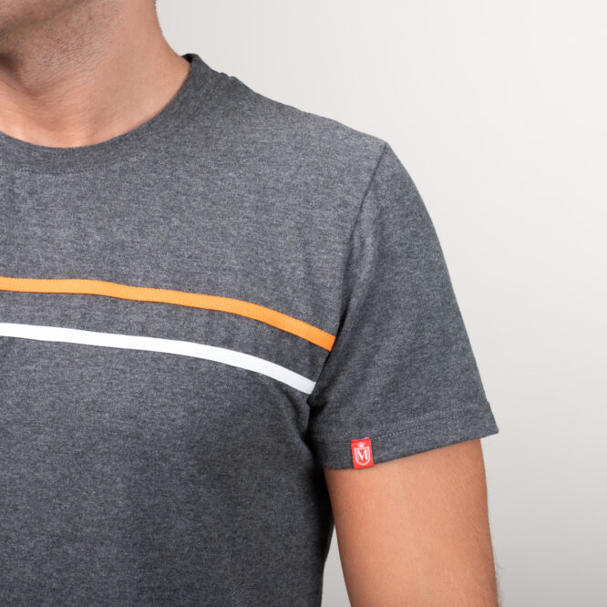 Manor underwear Orange movement siva muška majica 02