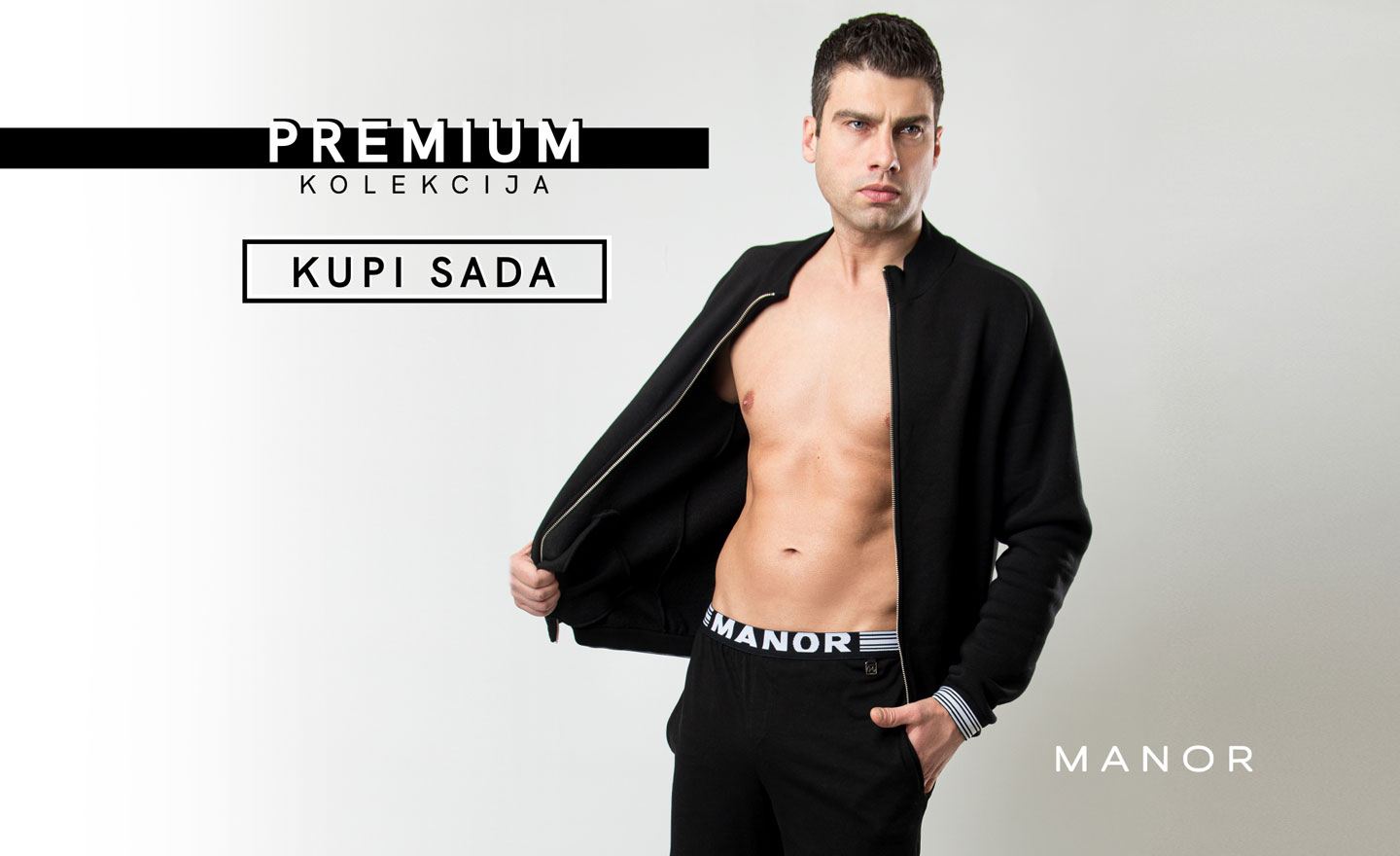 Manor underwear Premium kolekcija muška dukserica - Dukserice online