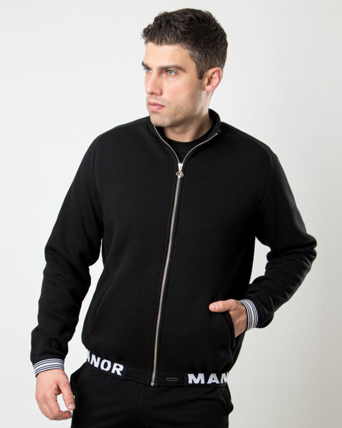 Manor underwear Premium crna muška duskerica 1