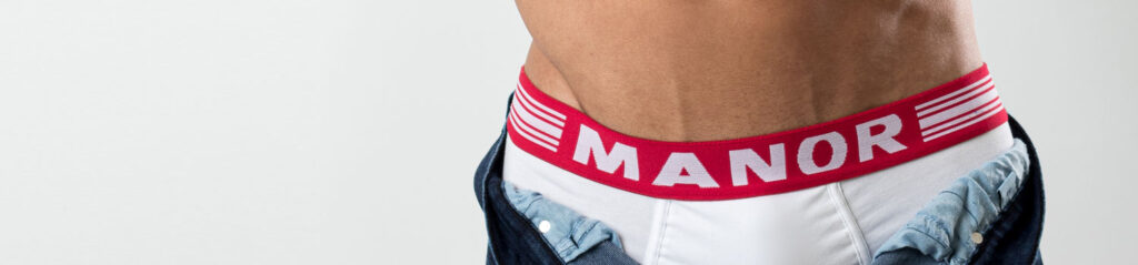 Manor underwear beli muški slip Proizvedeno u Srbiji