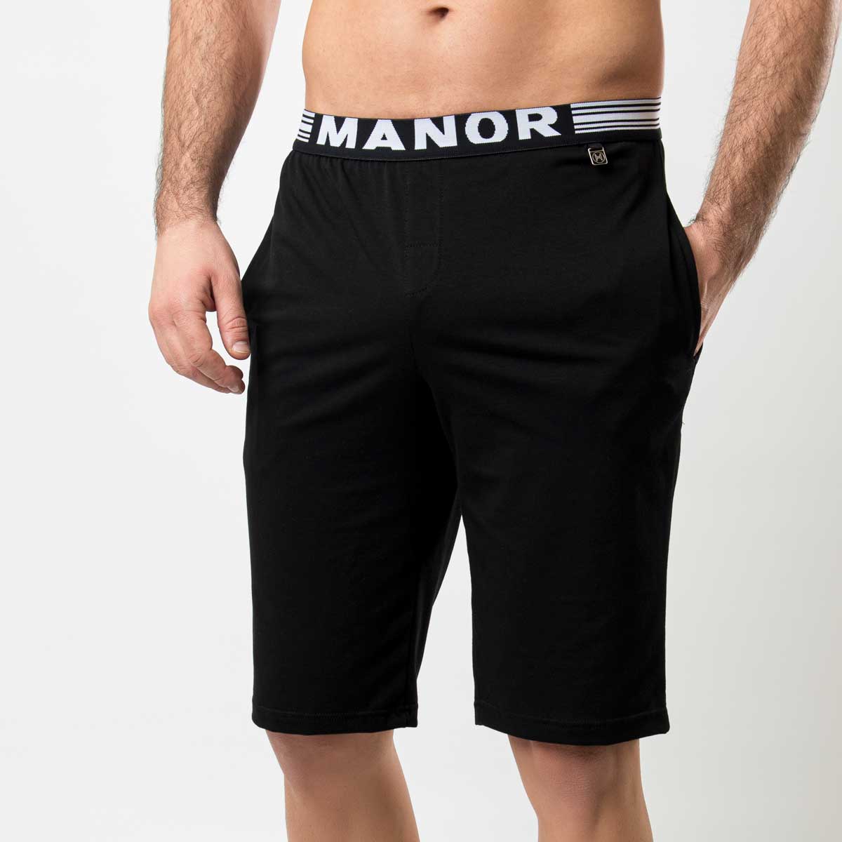 Manor underwear crni muški šorts 1