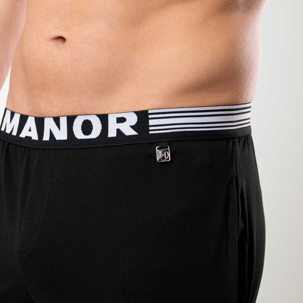 Manor underwear crni muški šorts 6