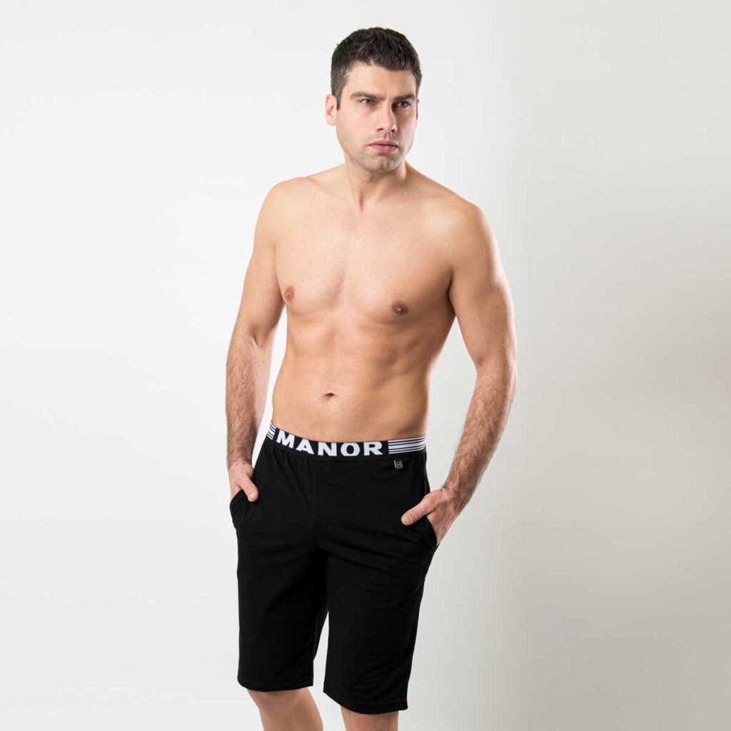 Manor underwear crni muški šorts 4
