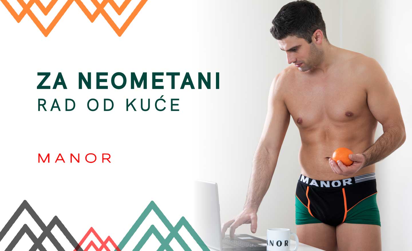 Manor underwear bokserice Rad od kuće