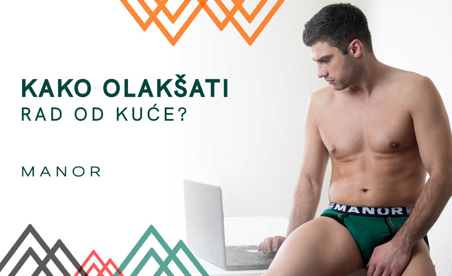 Rad od kuće Manor underwear muški donji veš