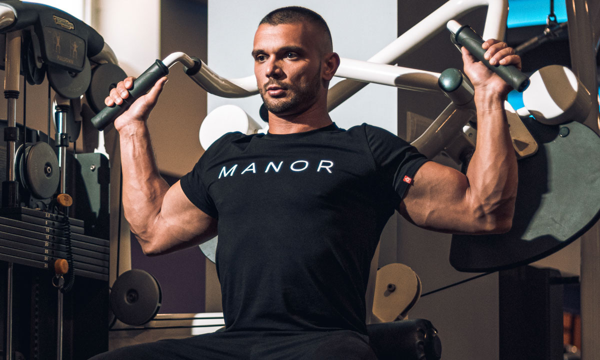 Manor underwear crna majica Zdravlje