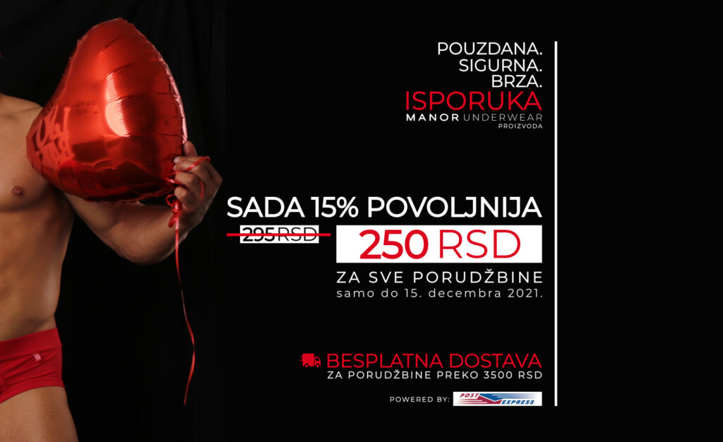Manor underwear Akcija isporuka
