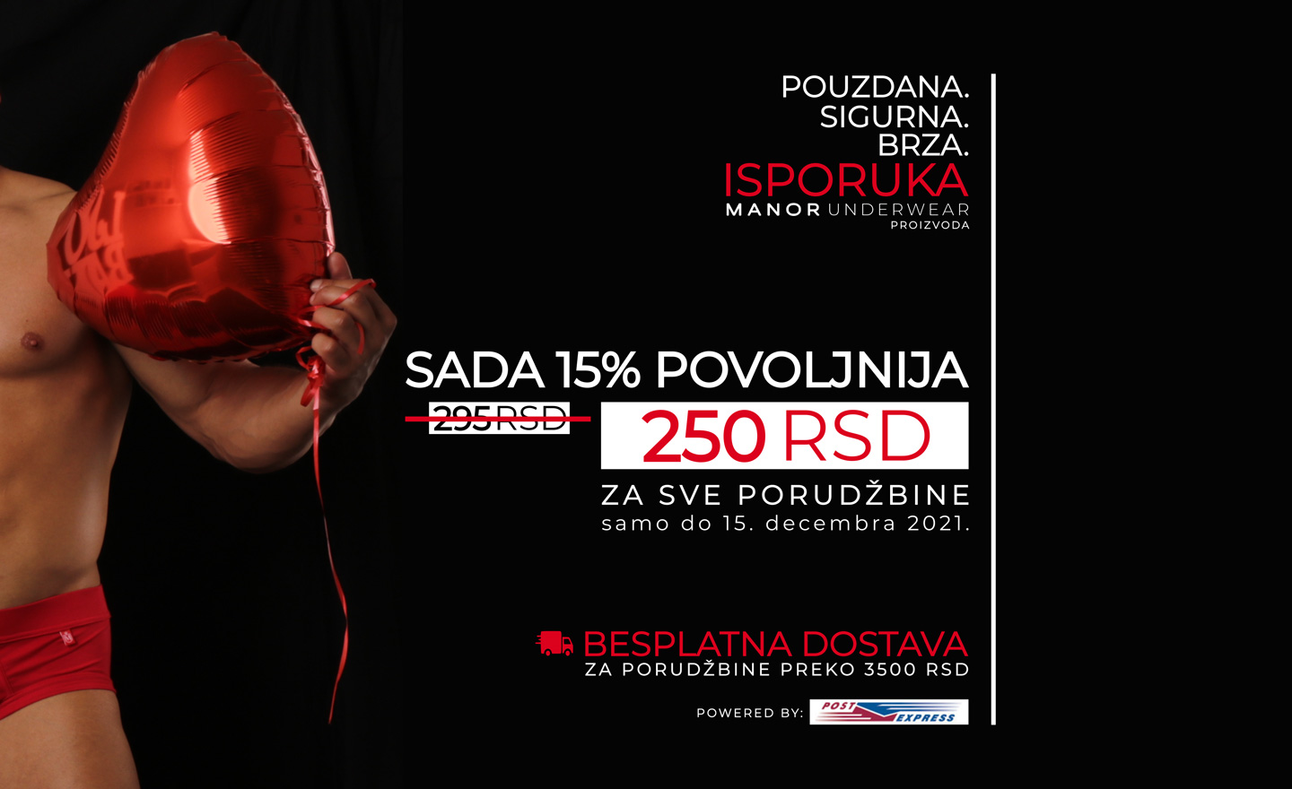 Manor underwear Akcija isporuka