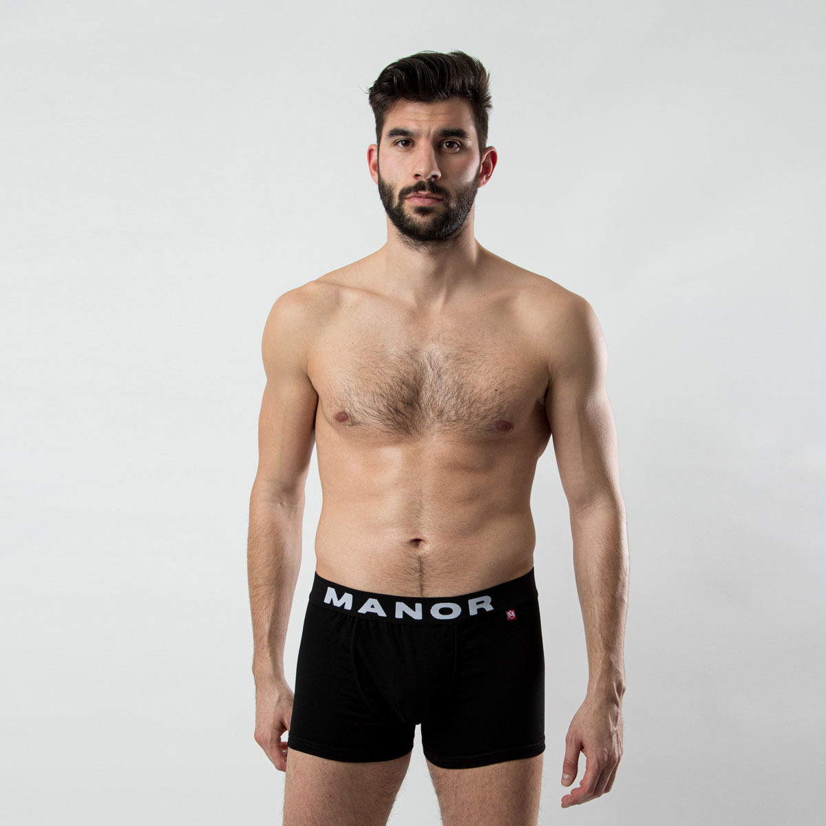 Crne muške bokserice Manor underwear 1