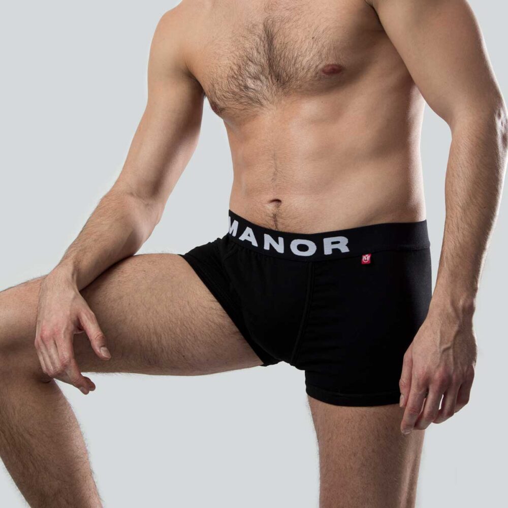 Crne muške bokserice Manor underwear 6