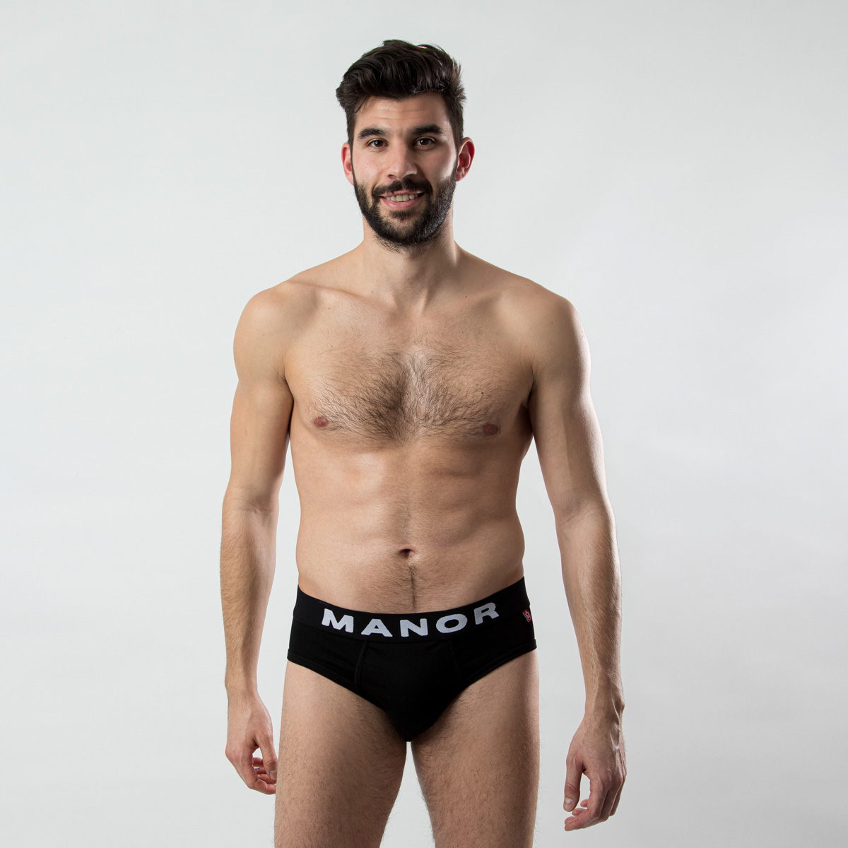 Crni muški slip Manor underwear 1