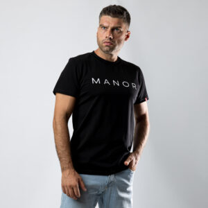 Crna muška majica sa printom 01