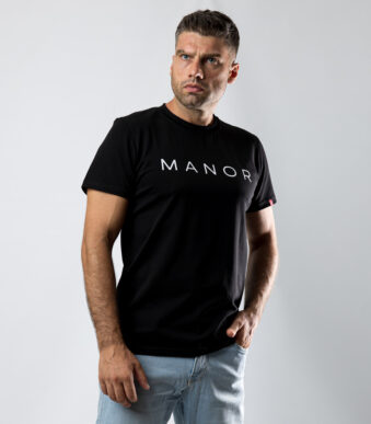 Crna muška majica sa printom 01