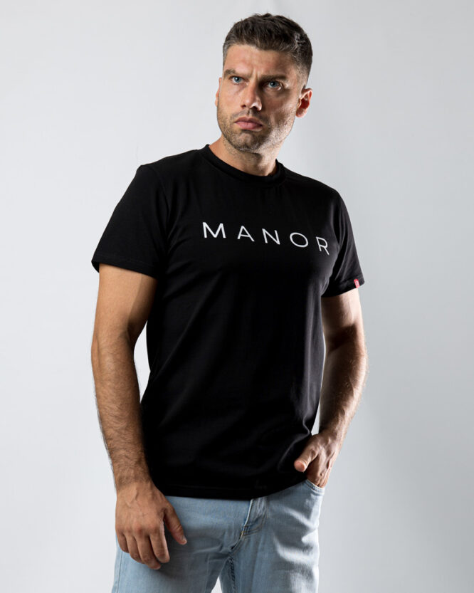 Crna muška majica sa printom 01