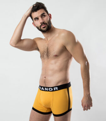 Žute bokserice manor underwear donji veš 1