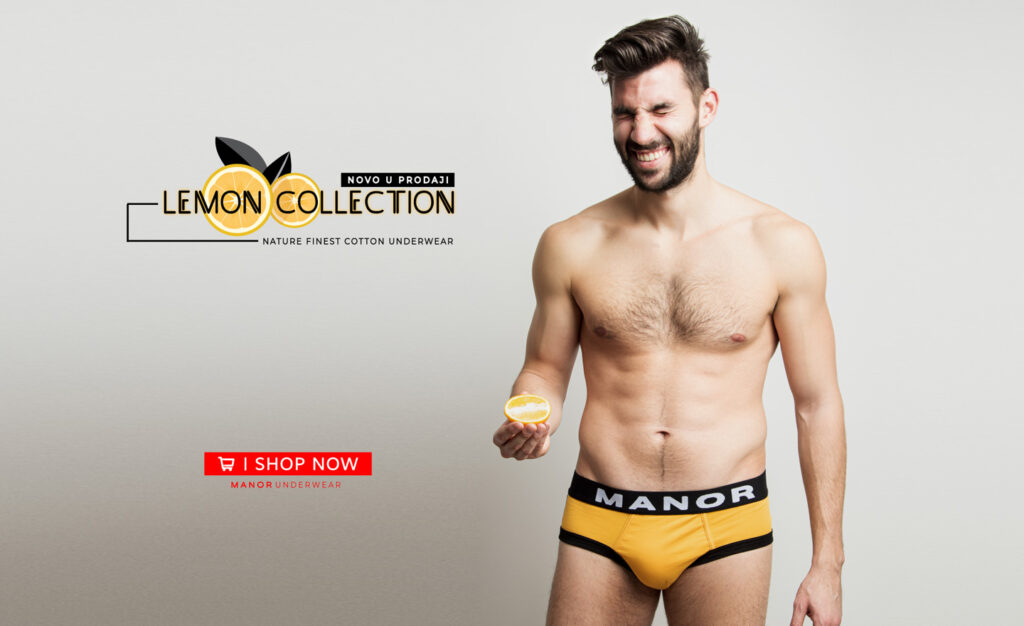 Manor underwear žute bokserice i slip Naslovna 2
