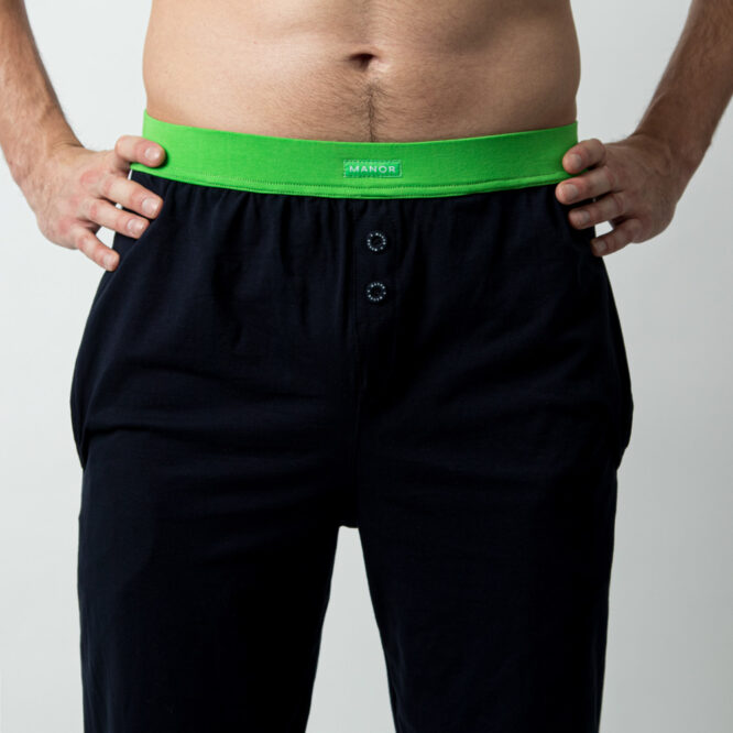 Manor underwear teget zelena muška pidžama 3