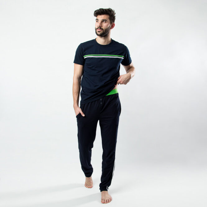 Manor underwear teget zelena muška pidžama 4
