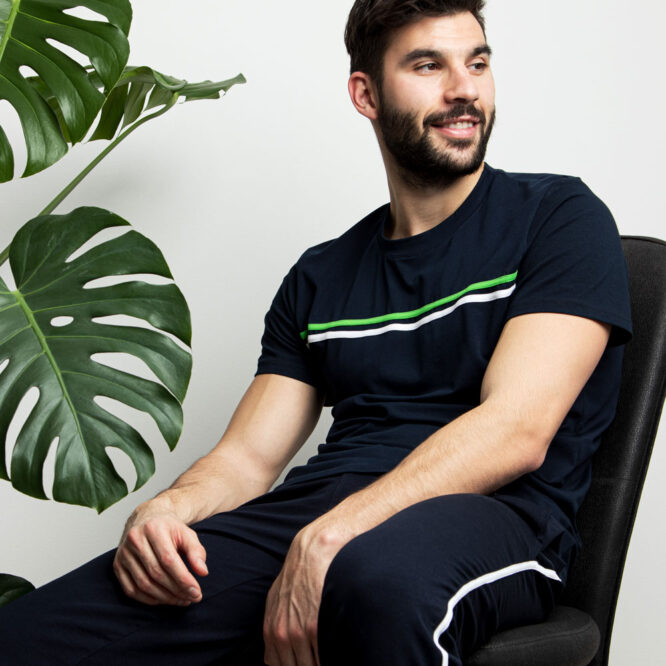 Manor underwear teget zelena muška pidžama 6