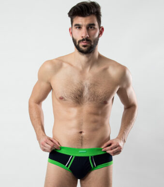 Manor underwear teget zeleni muški slip 1