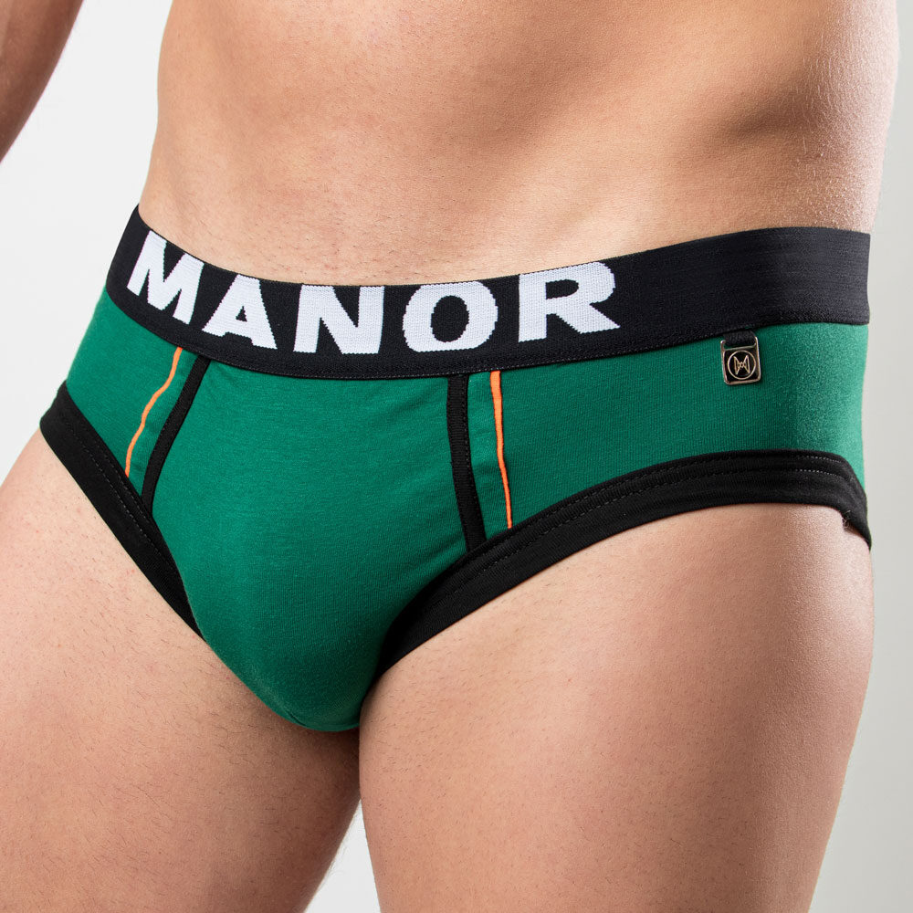 Crno zeleni muški slip 2