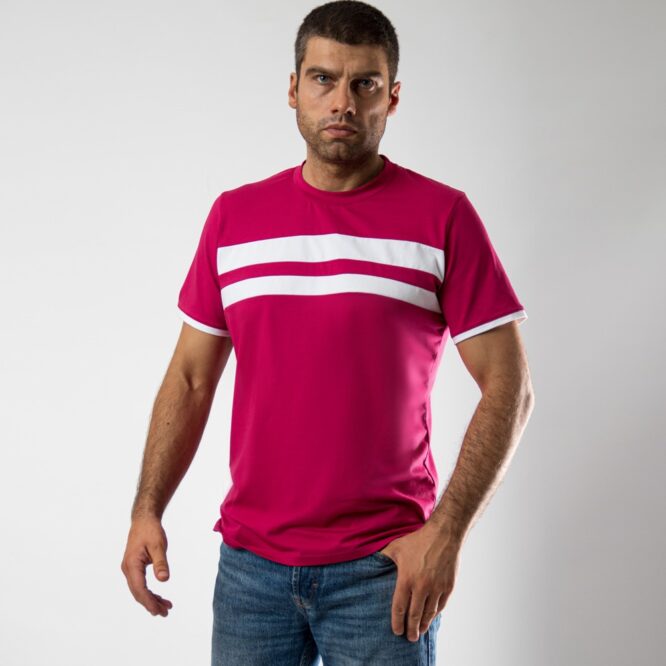Viva magenta muška majica 01