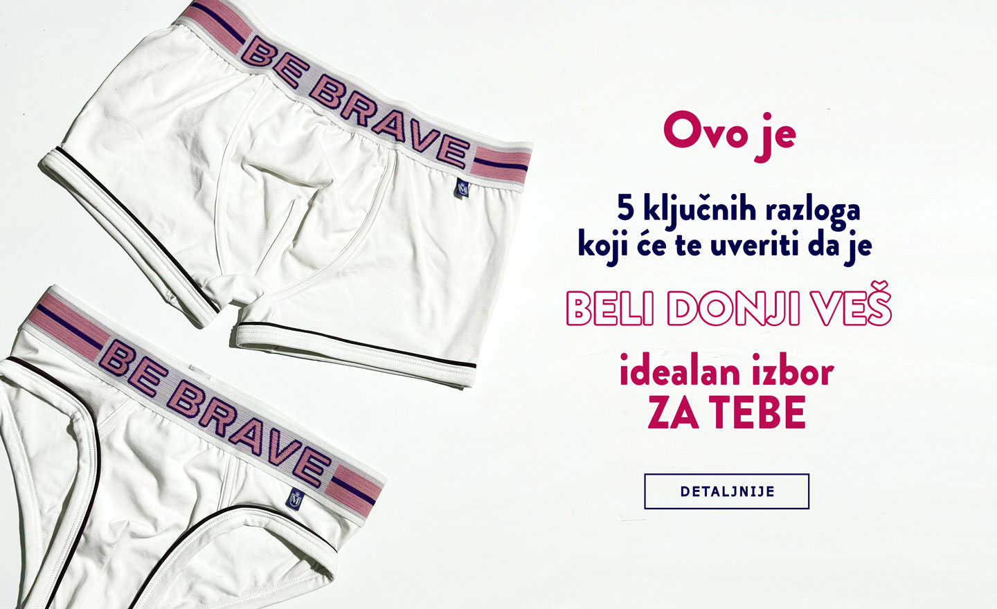 Beli donji veš Manor underwear