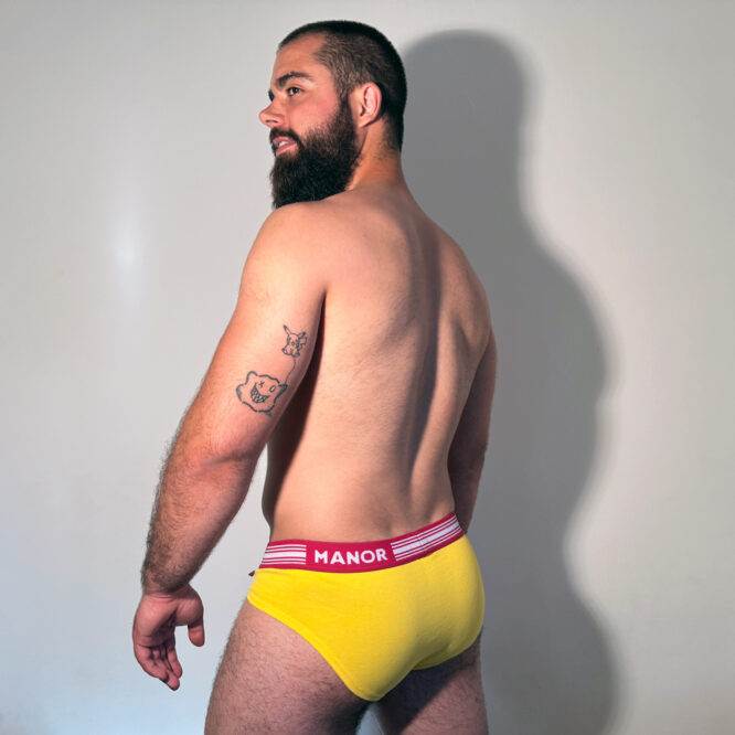 Žuti muški slip 02