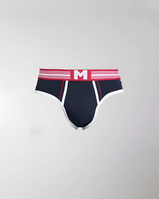 Teget beli muški slip 10
