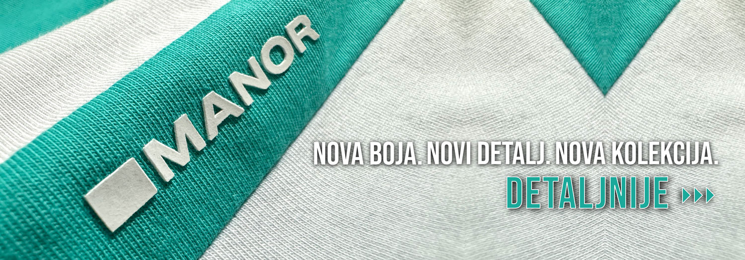 Novi detalj Manor underwear Mint escape kolekcija