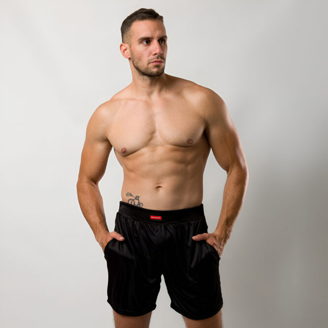 Dry Fit crni šorts za trening 30