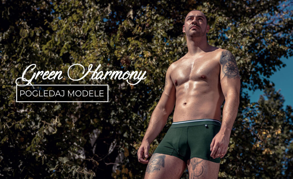 Zeleni donji veš Manor underwear Green Harmony