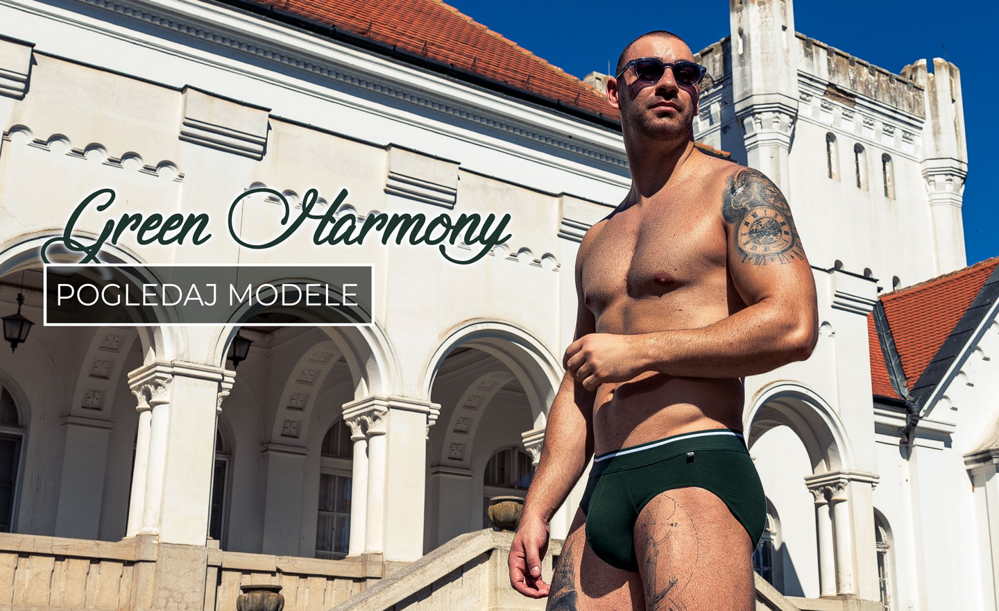 Zeleni slip Manor underwear nova kolekcija Blog