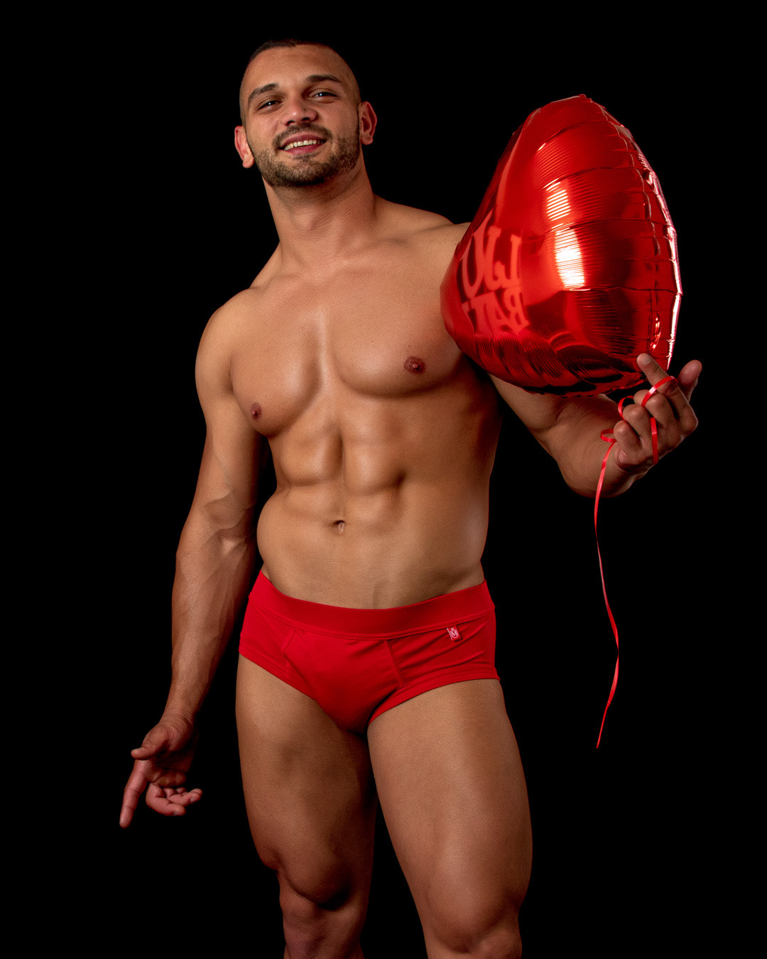 Crvene kombinacije Manor underwear matching sets